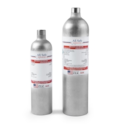 4-Gas Mix for MSA (58% LEL, 60ppm CO, 20ppm H2S, 15% O2) from All Safe Industries