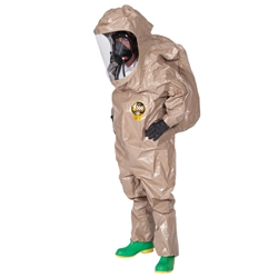 Zytron 300 Splash Protective Total Encapsulating Suit FRONT Entry from Kappler