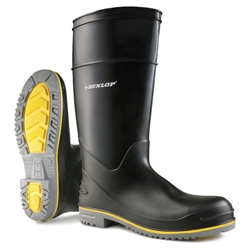 Polyflex 3 - 16" Plain Toe Boot w/ Power-Lug Outsole from Dunlop Boots